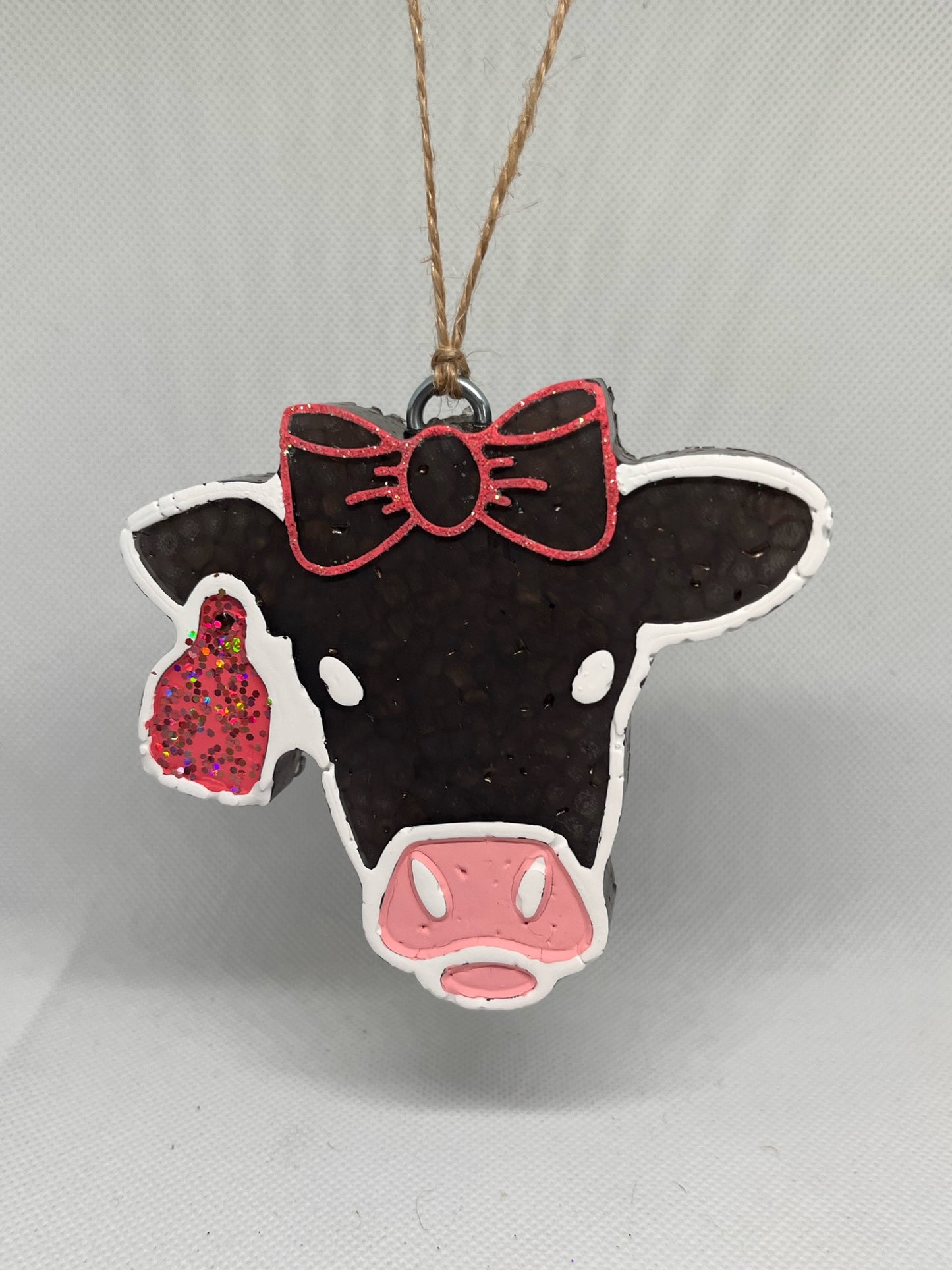 Cow with Ear Tag Freshie