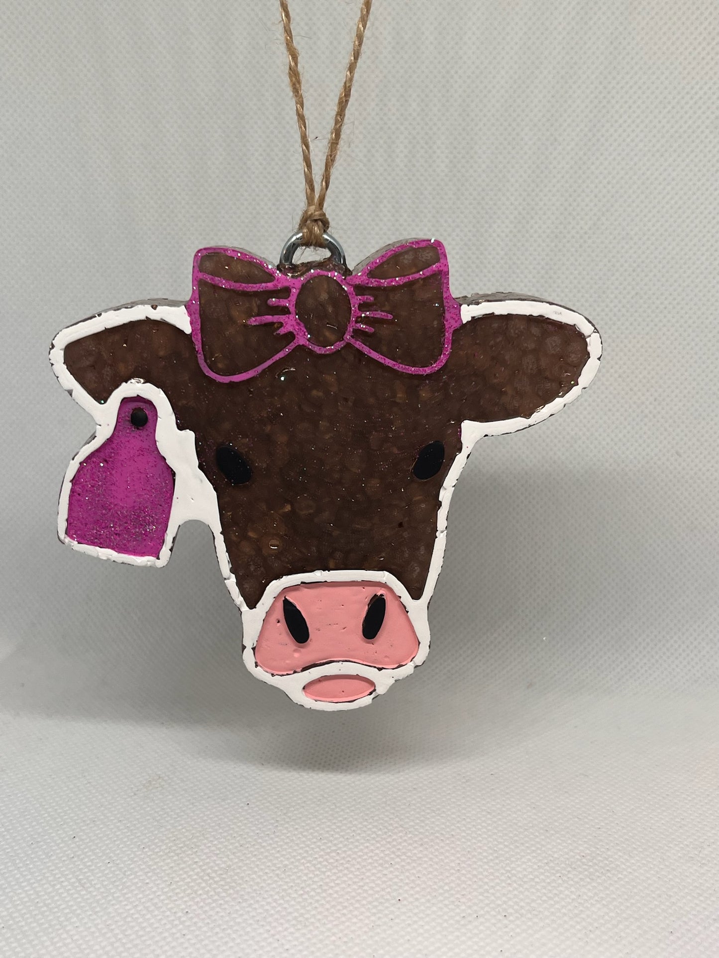 Cow with Ear Tag Freshie