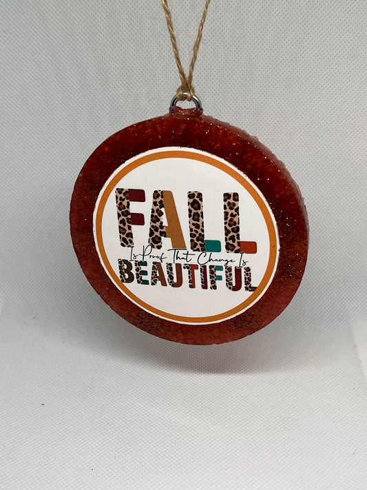 Fall is Beautiful Cardstock Freshie