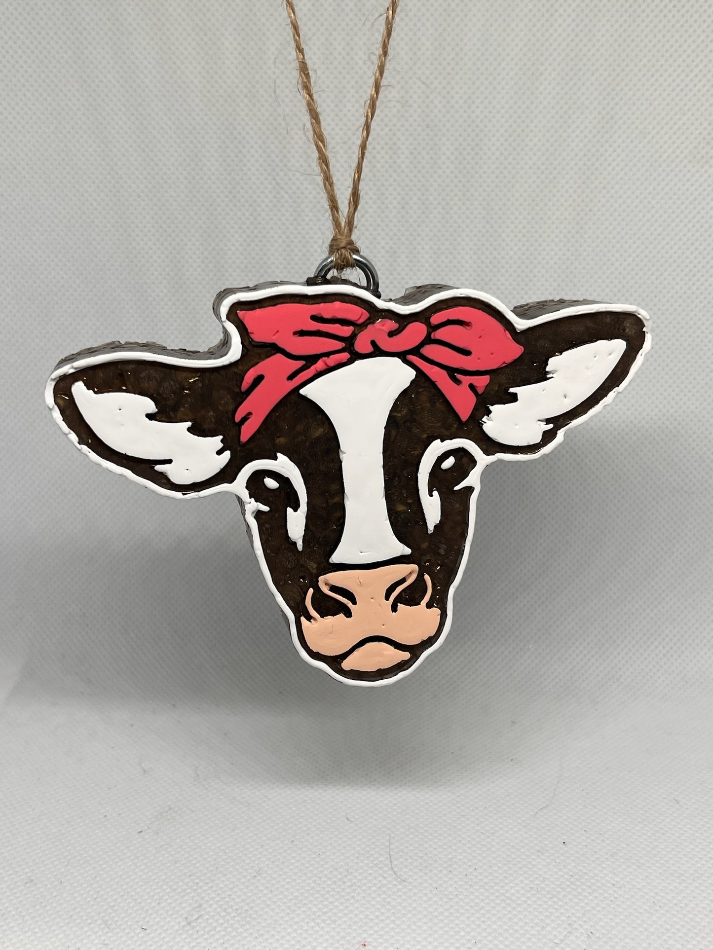 Cow Freshie With A Bow