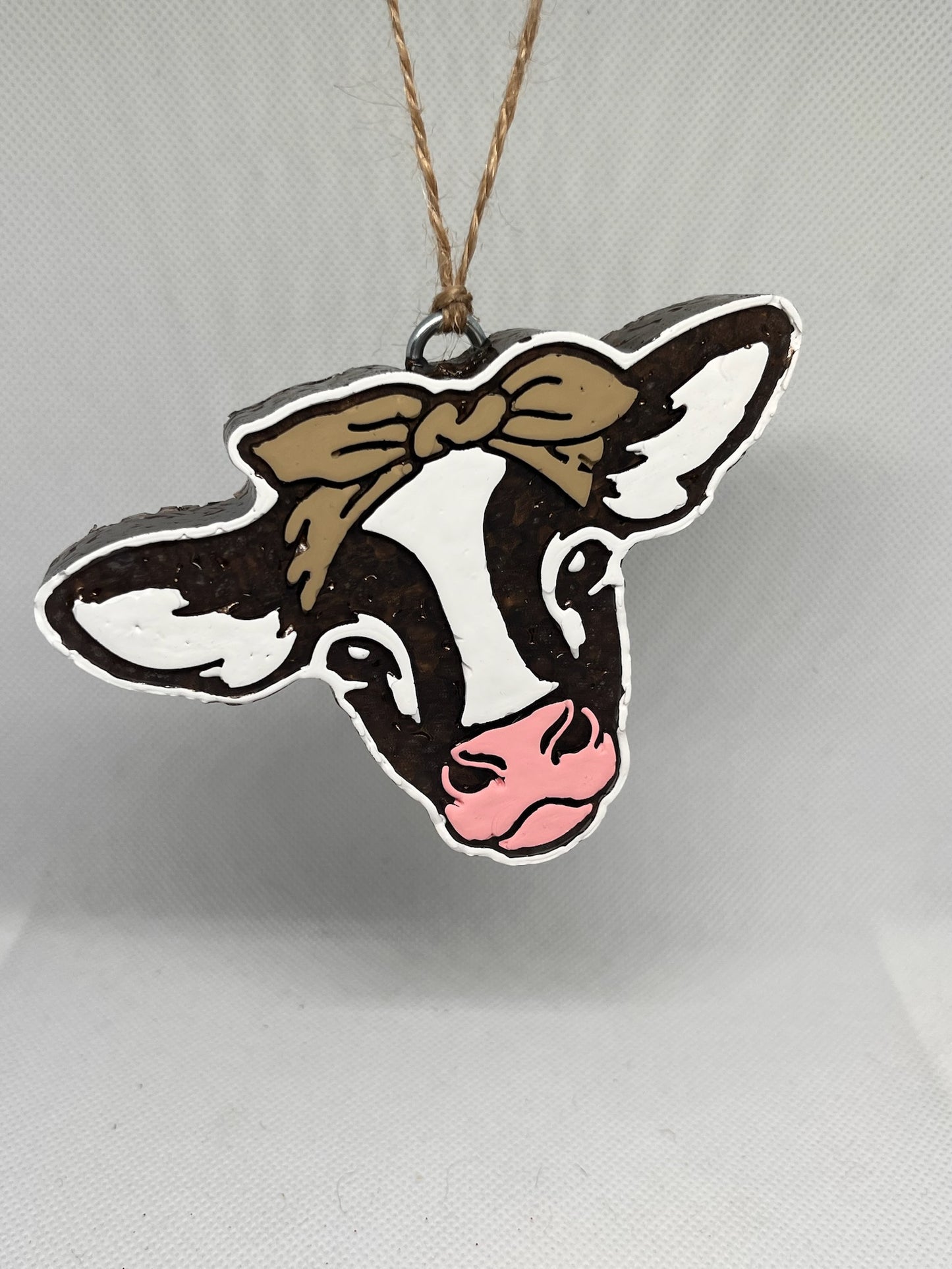 Cow Freshie With A Bow