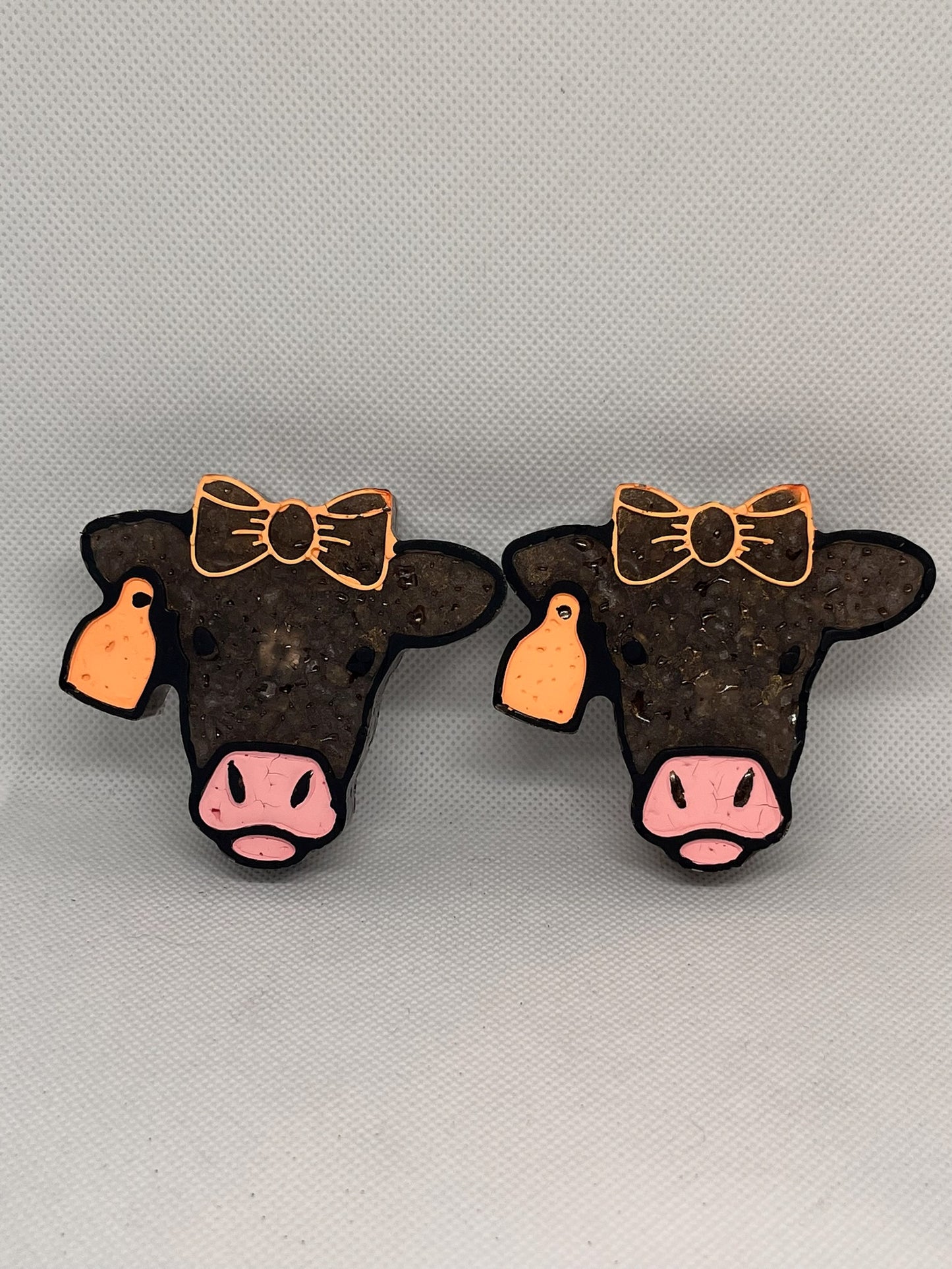 Cow Vent Clips with Ear Tag