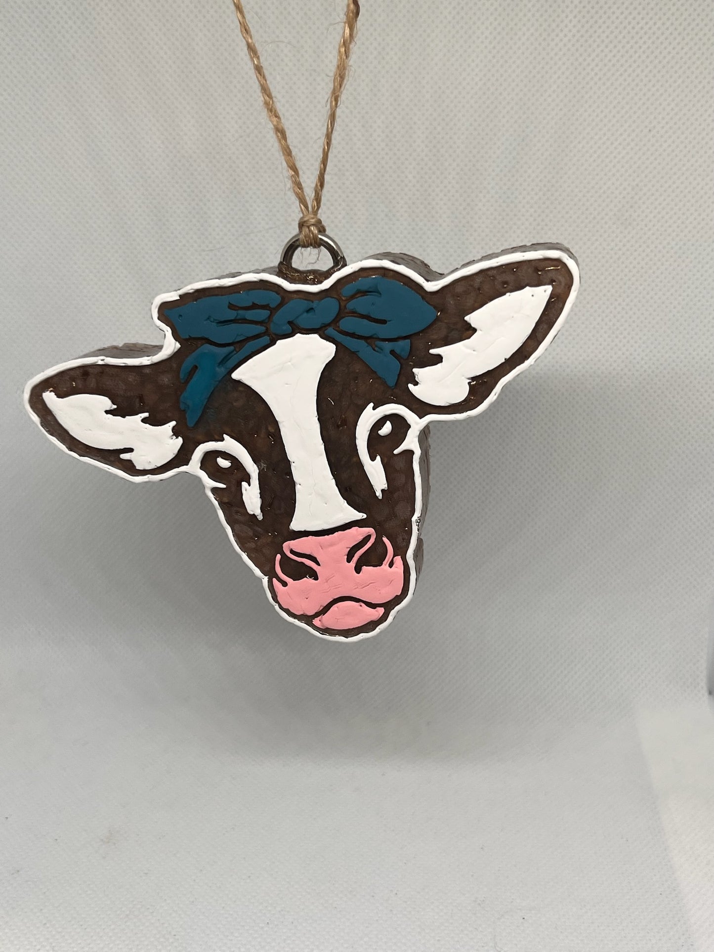 Cow Freshie With A Bow